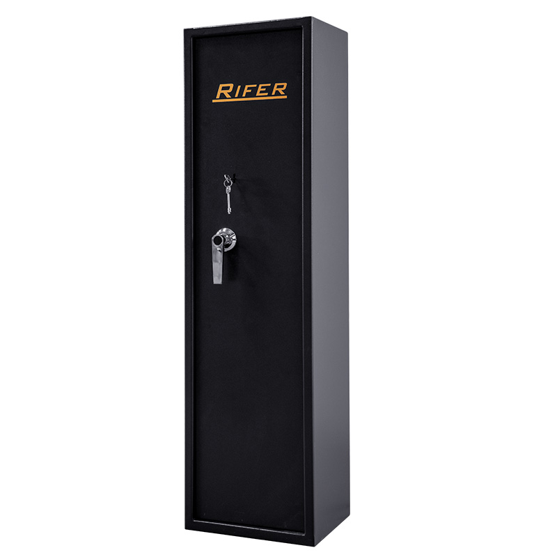 gun rifle storage safe cabinet,with 1 machanical lock and 1 handle (meahnical lock with handle)