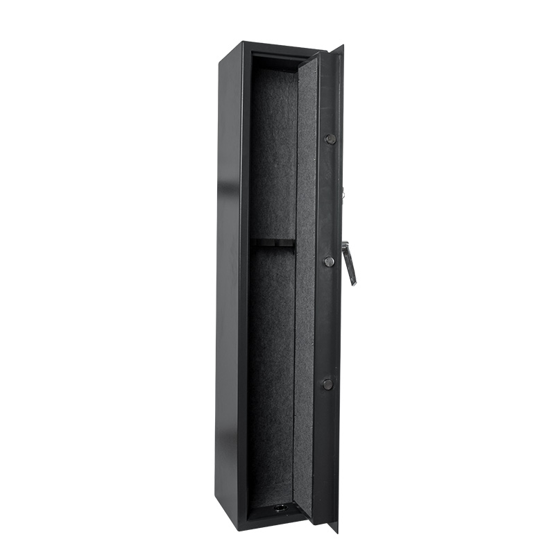 gun rifle storage safe cabinet,with 1 machanical lock and 1 handle (meahnical lock with handle)
