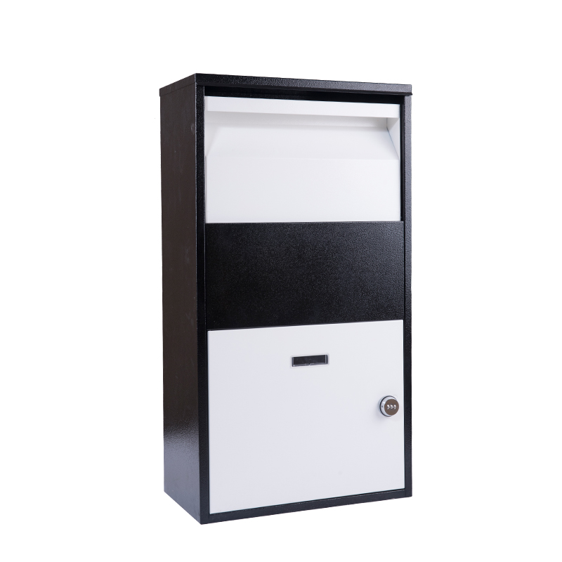 Outdoor security lockable parcel drop mailbox  packages delivery box