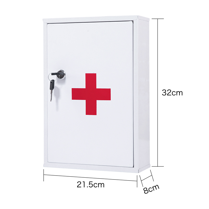 Hot selling steel metal first aid box wall mounted medicine cabinet