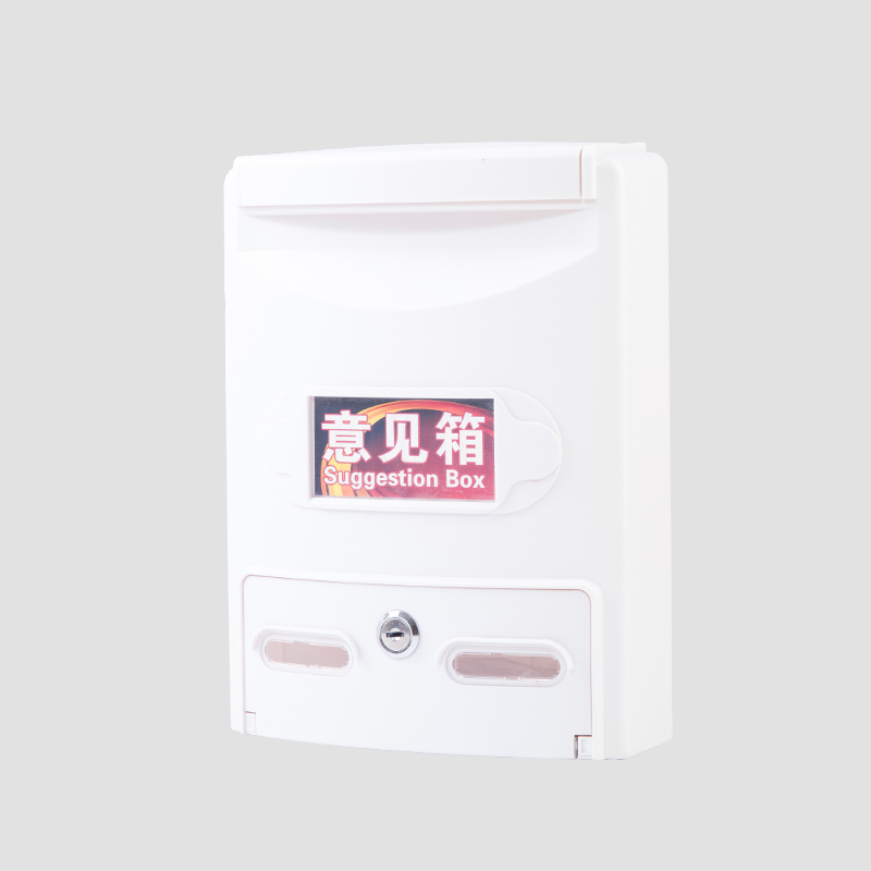 Outdoor Modern Wall Mount Locking Plastic Letter Box
