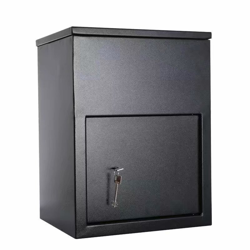 metal large wall mounted parcel drop box for package parcel delivery box outdoor