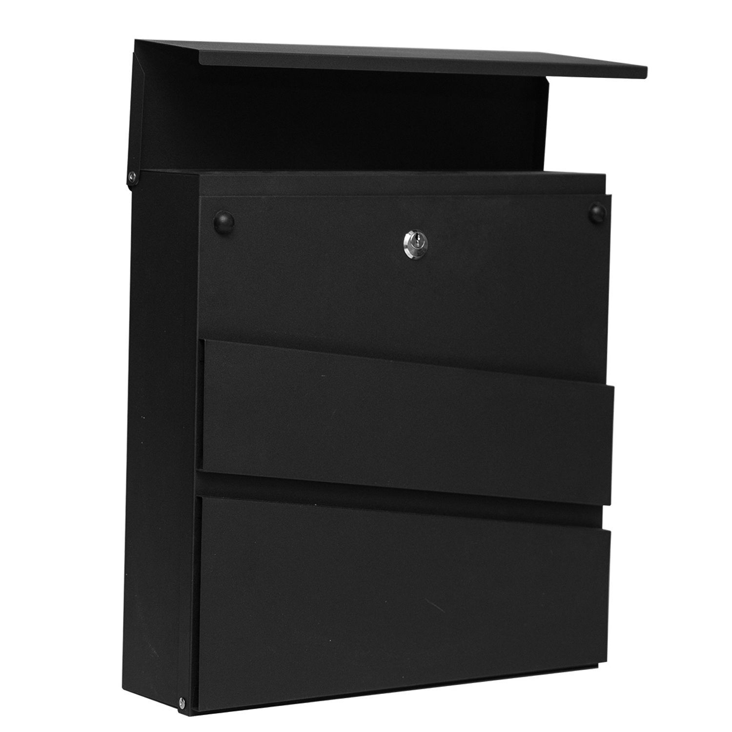 Modern Design Lockable Letter Mailboxes Metal Mailboxes