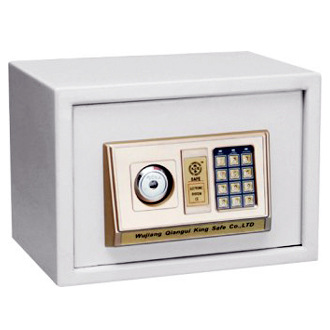 Portable Pink Metal Safe  New Security Digital Electronic  Safe Cabinet