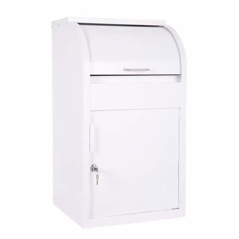 Wall mounted waterproof parcel box 