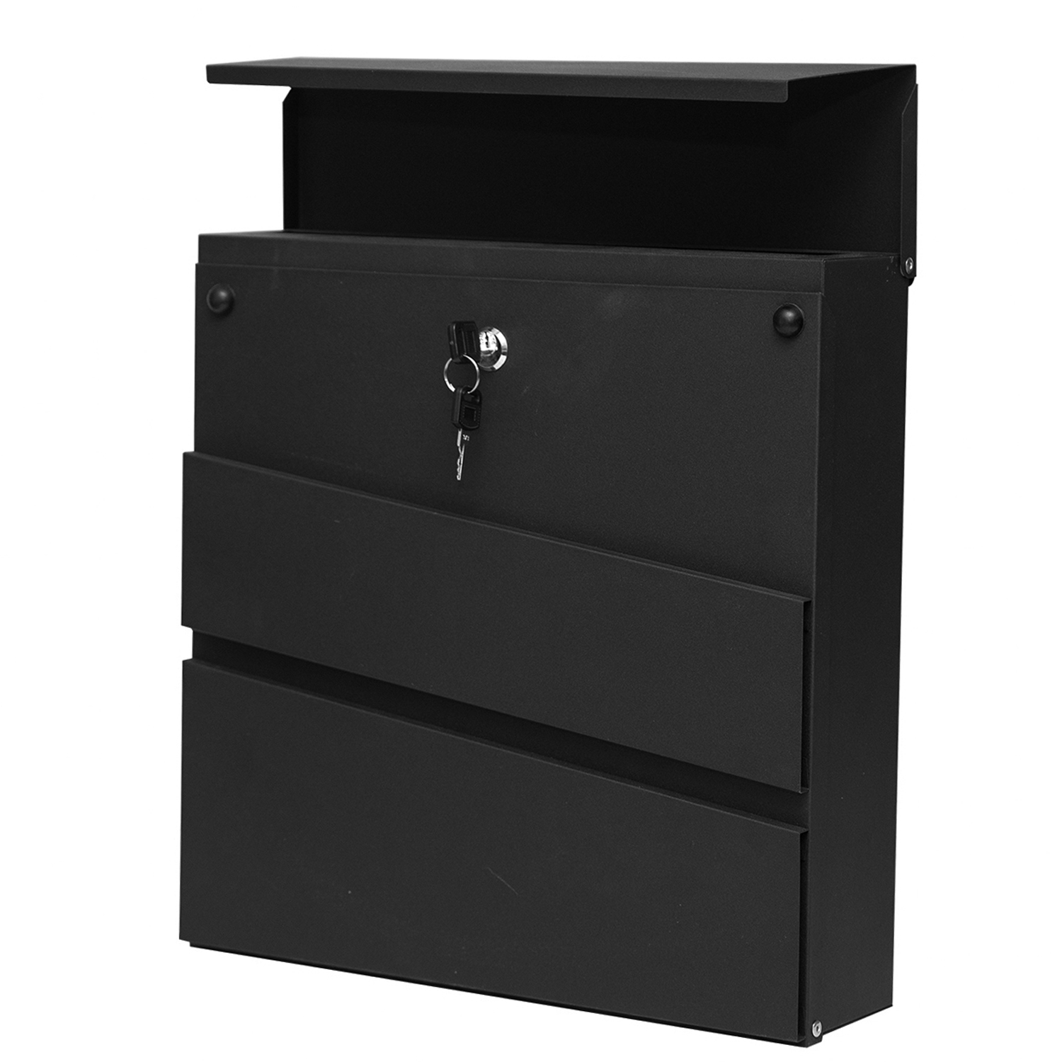 Modern Design Lockable Letter Mailboxes Metal Mailboxes