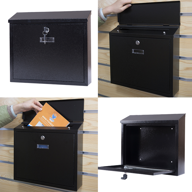 Locking Mailboxes Wall Mounted  Large Capacity