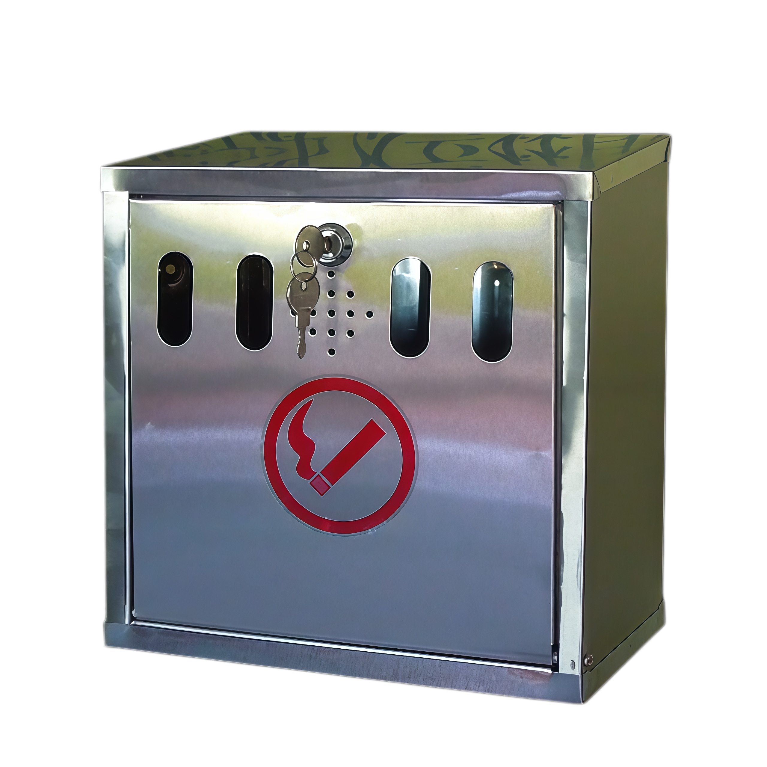 Wall Mounted Cigarette Bin