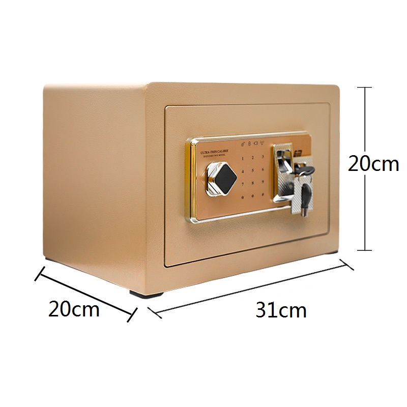 intelligent metal safe box digital fingerprint