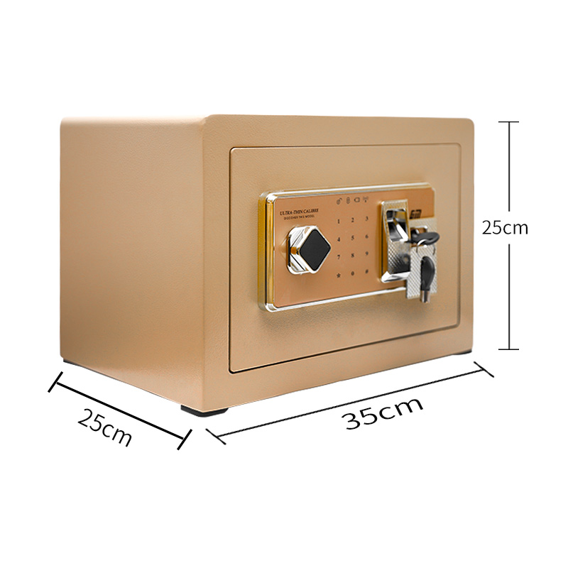 intelligent metal safe box digital fingerprint