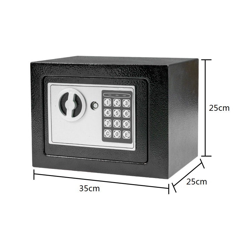 intelligent metal safe box digital fingerprint