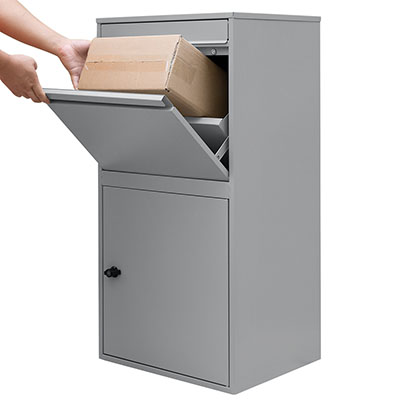 How to delivery the package with the parcel box?