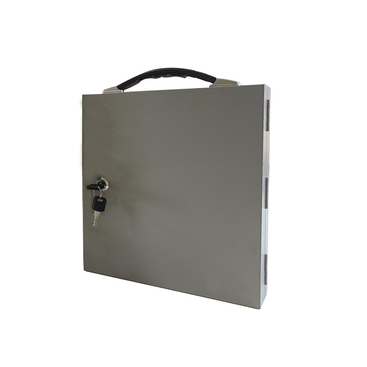 wall mount key lock box apartment two key safe box galvanized steel key storage box with handle