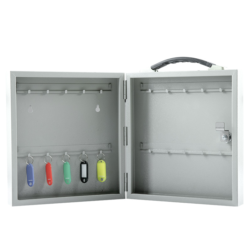 wall mount key lock box apartment two key safe box galvanized steel key storage box with handle