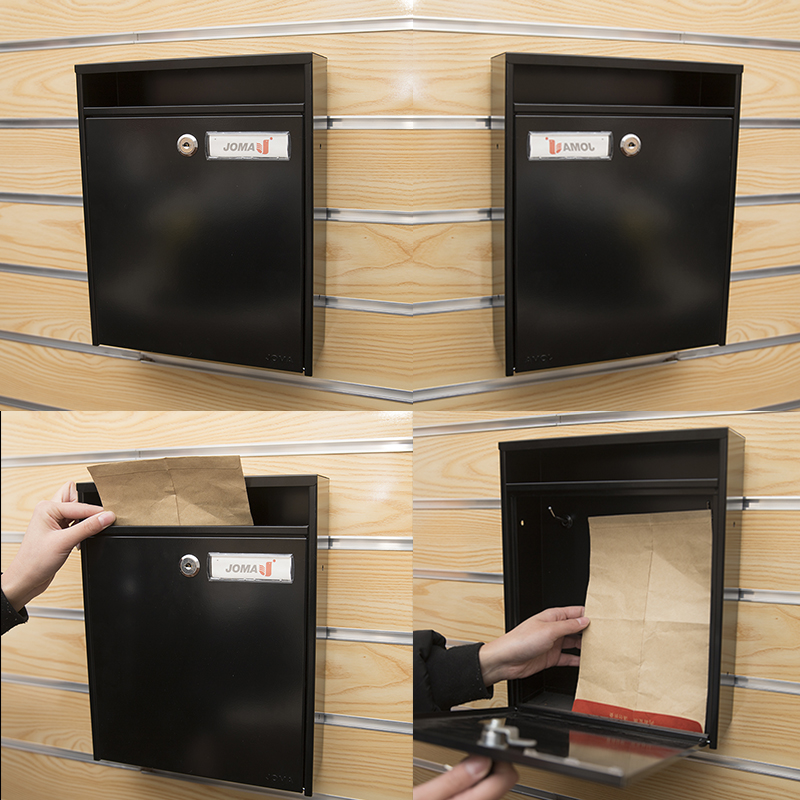 wall mounted modern mailbox