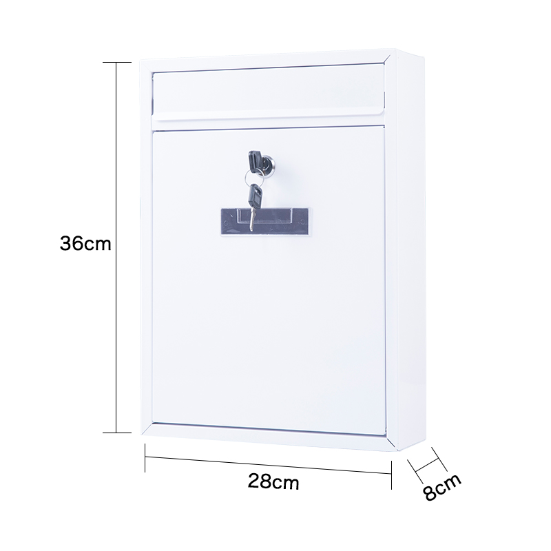 wall mounted modern mailbox