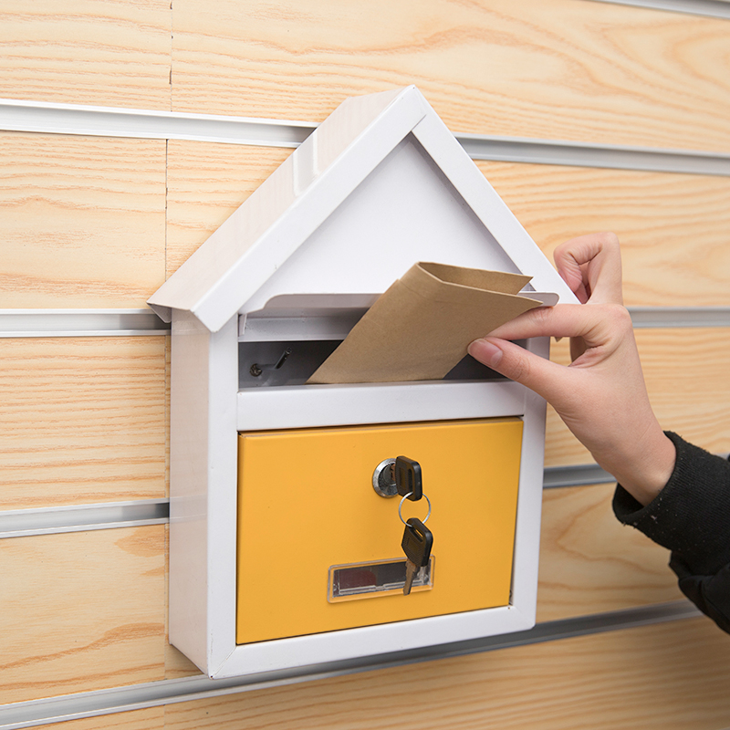 wall mounted modern mailbox