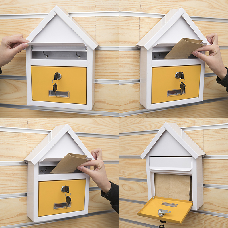 wall mounted modern mailbox