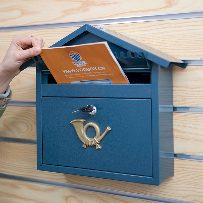 wall mounted modern mailbox