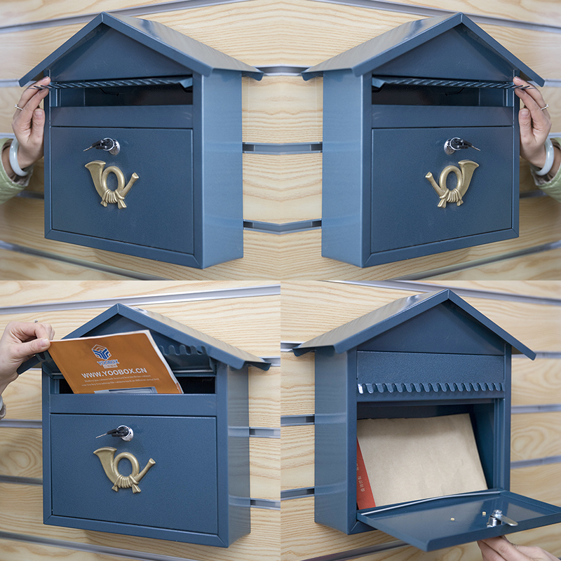 wall mounted modern mailbox