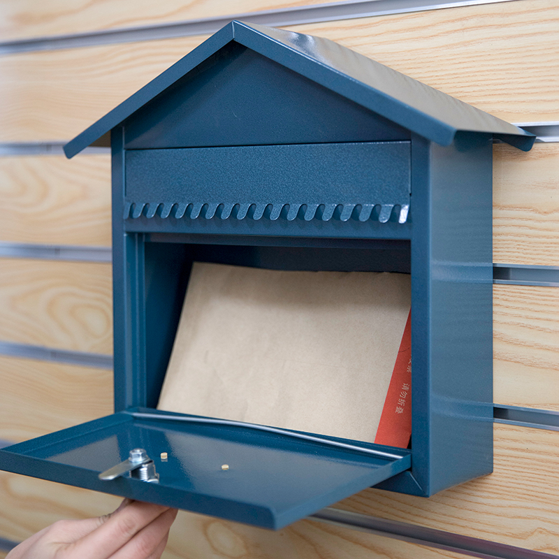 wall mounted modern mailbox
