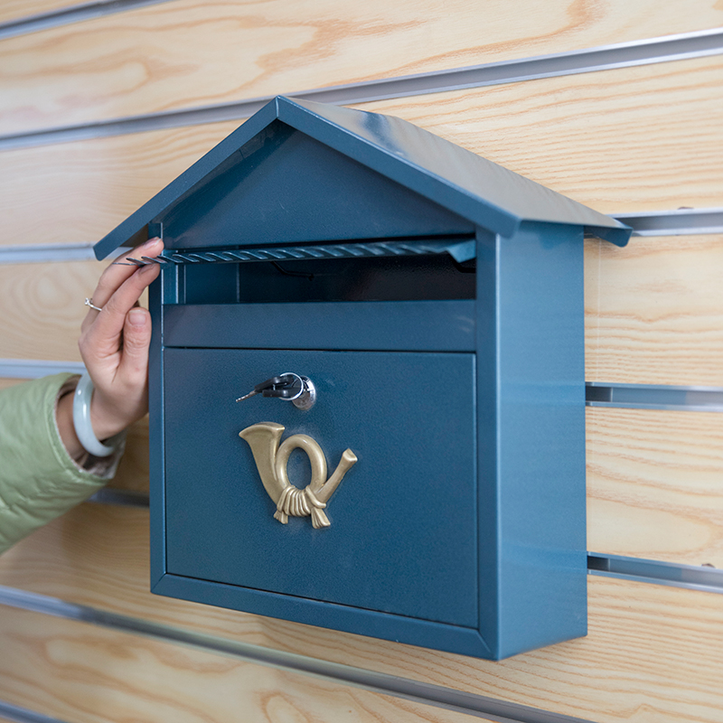 wall mounted modern mailbox