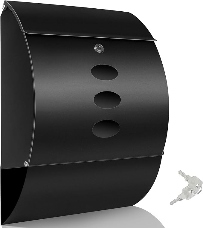 wall mounted modern mailbox