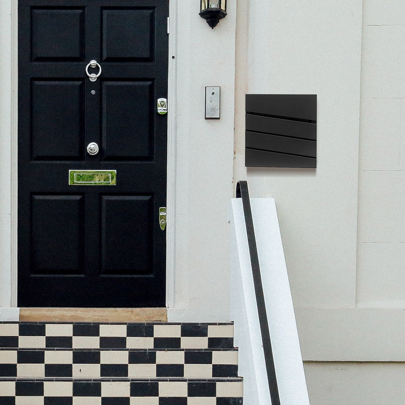 wall mounted modern mailbox
