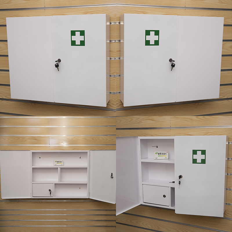 Lock Medicine Cabinet Wall Mounted &luxury travel pill boxes