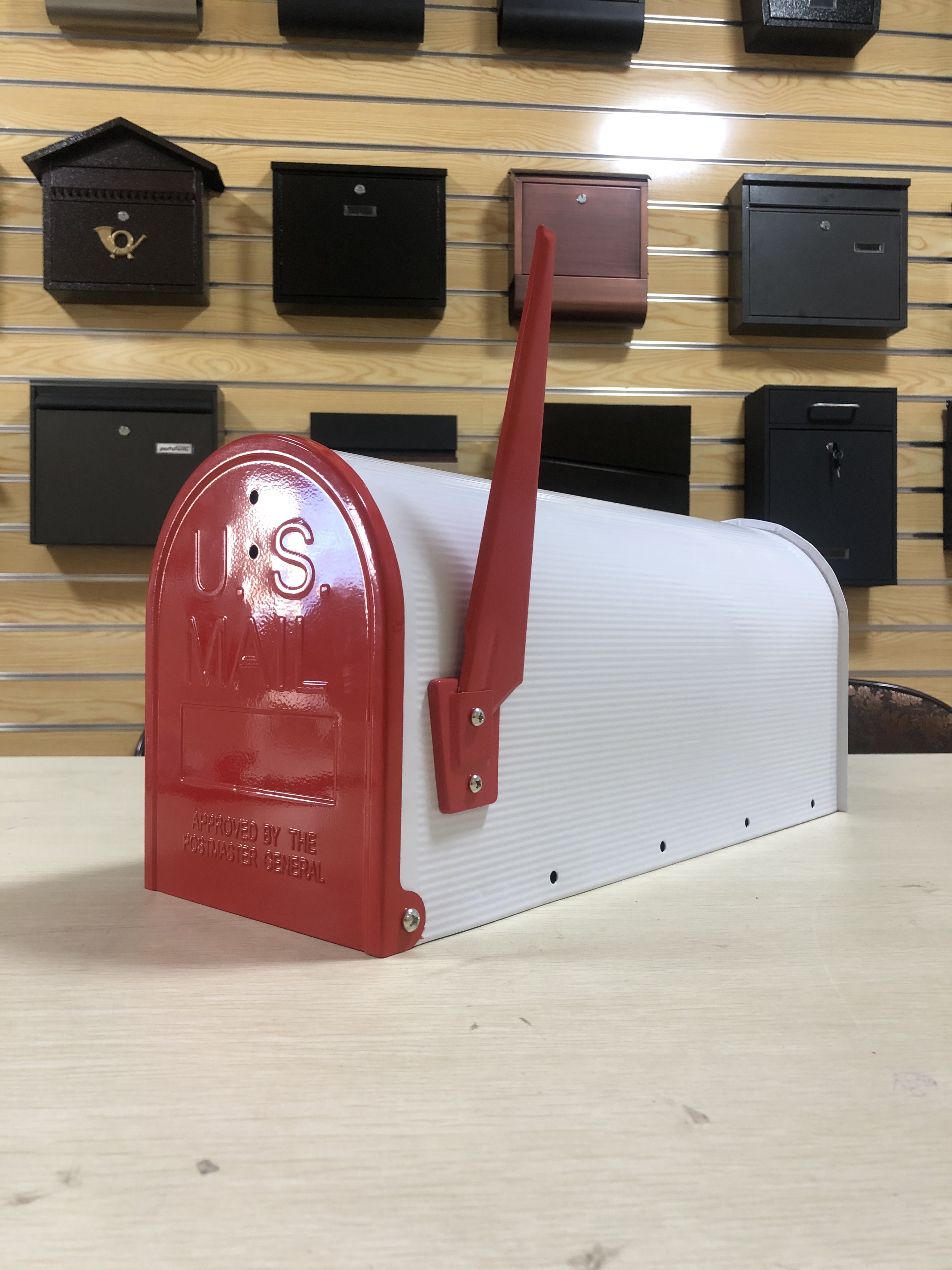 vintage  Retro country us wall mailboxes merican style