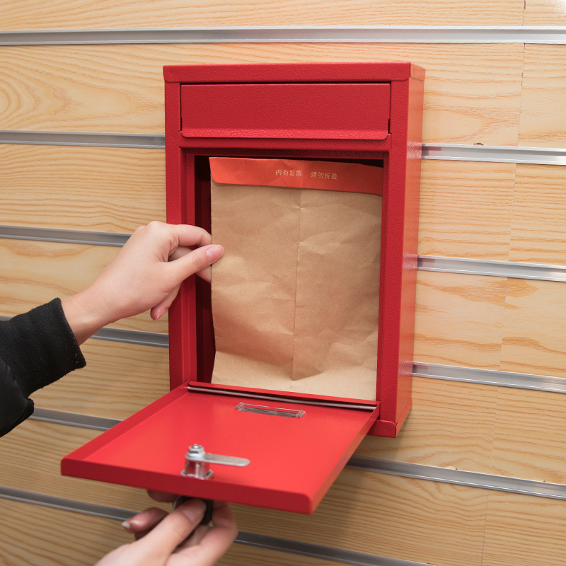 Countryside Mailbox Small Post Box Vintage Ballot Box