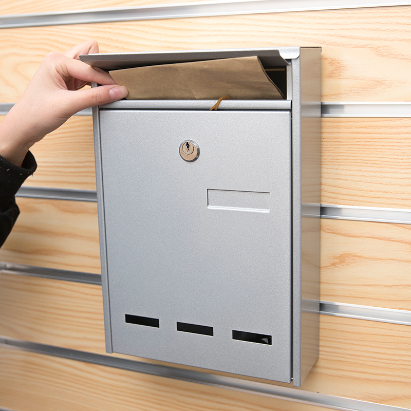 Wall Mounted Metal Mailboxes And Post Box