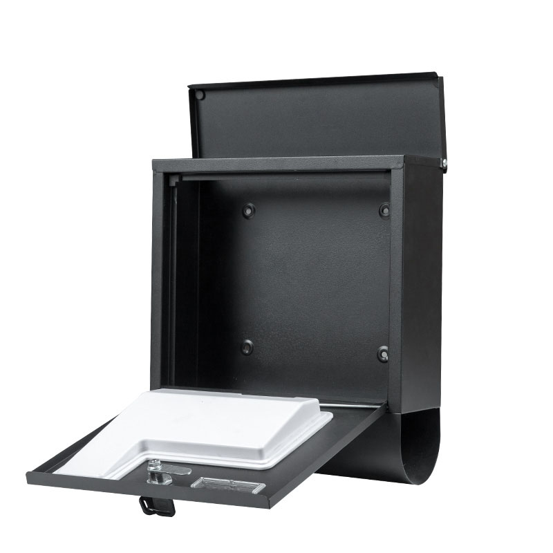 mailbox with viewing window modern  office postbox