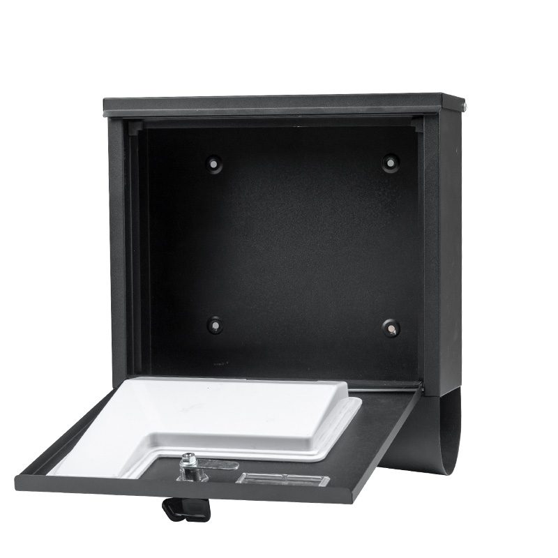 mailbox with viewing window modern  office postbox